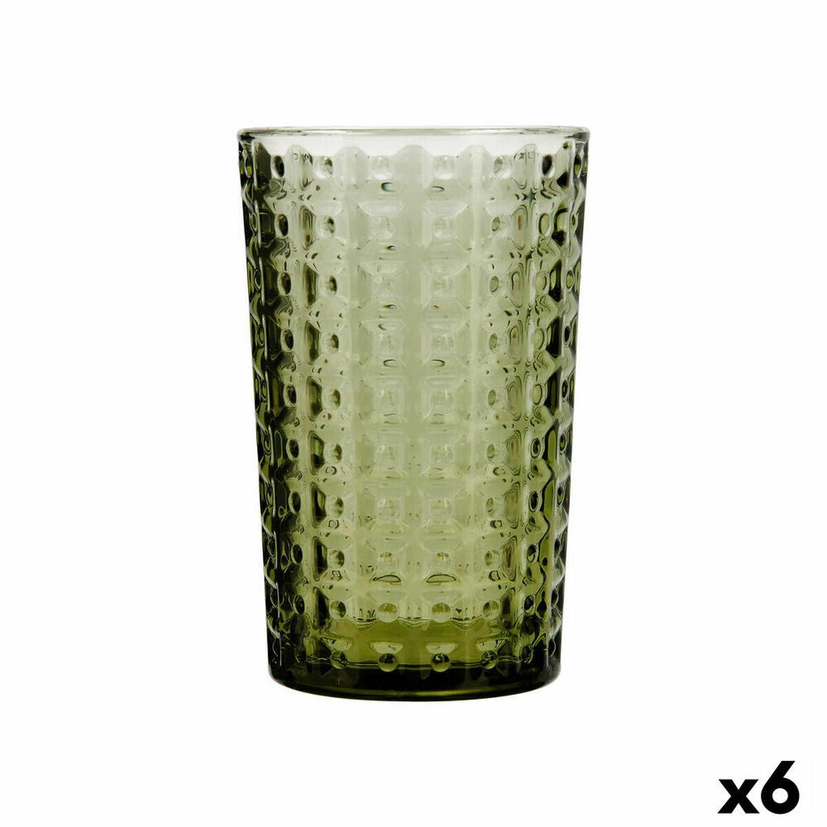Glas La Bouchée Alma Grøn Glas (350 ml) (Pack 6x)